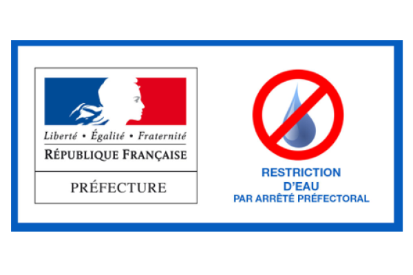 RESTRICTION TEMPORAIRE DES USAGES DE L'EAU