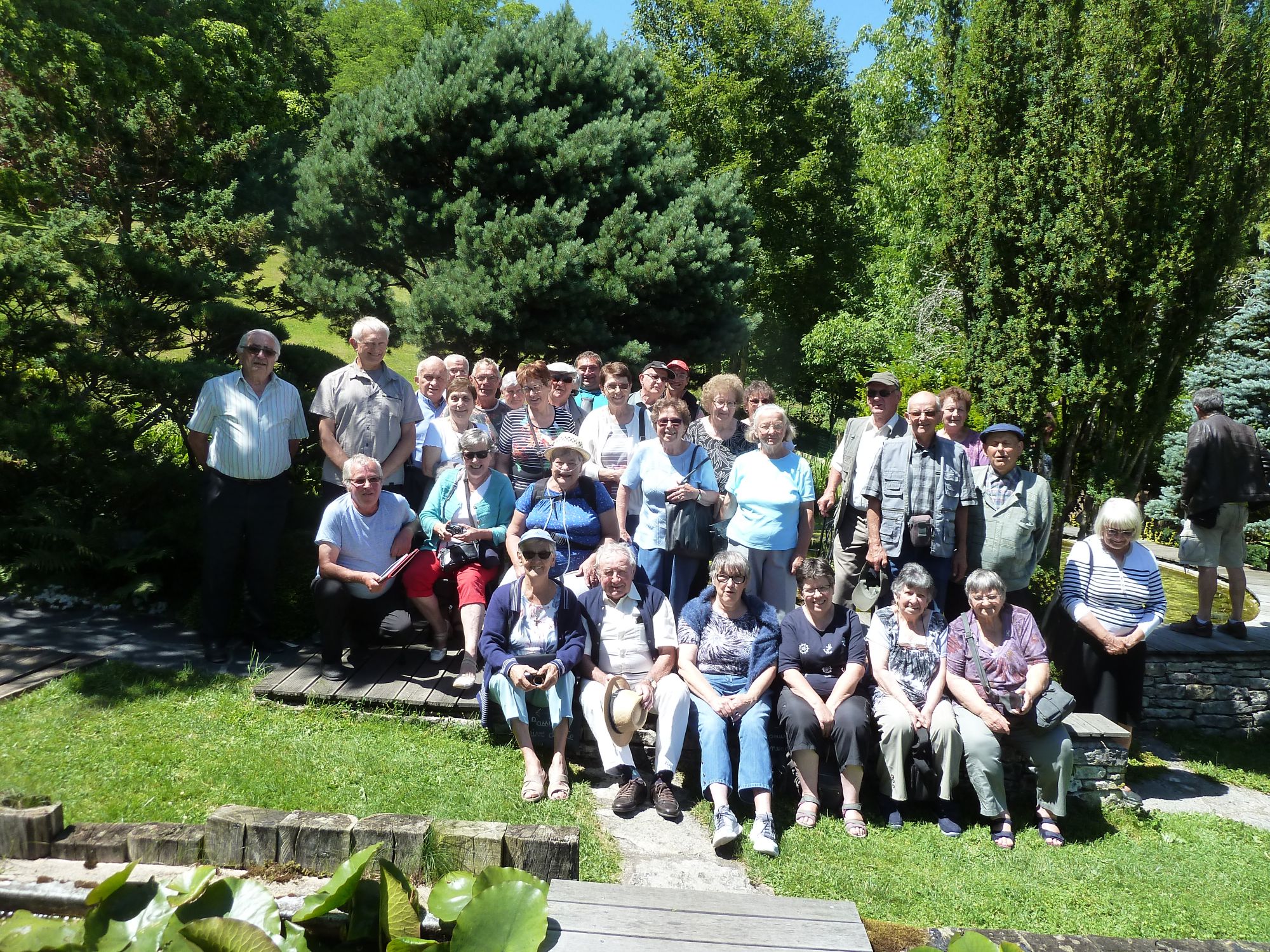 Sortie ensoleillée des Jardiniers de Hadol